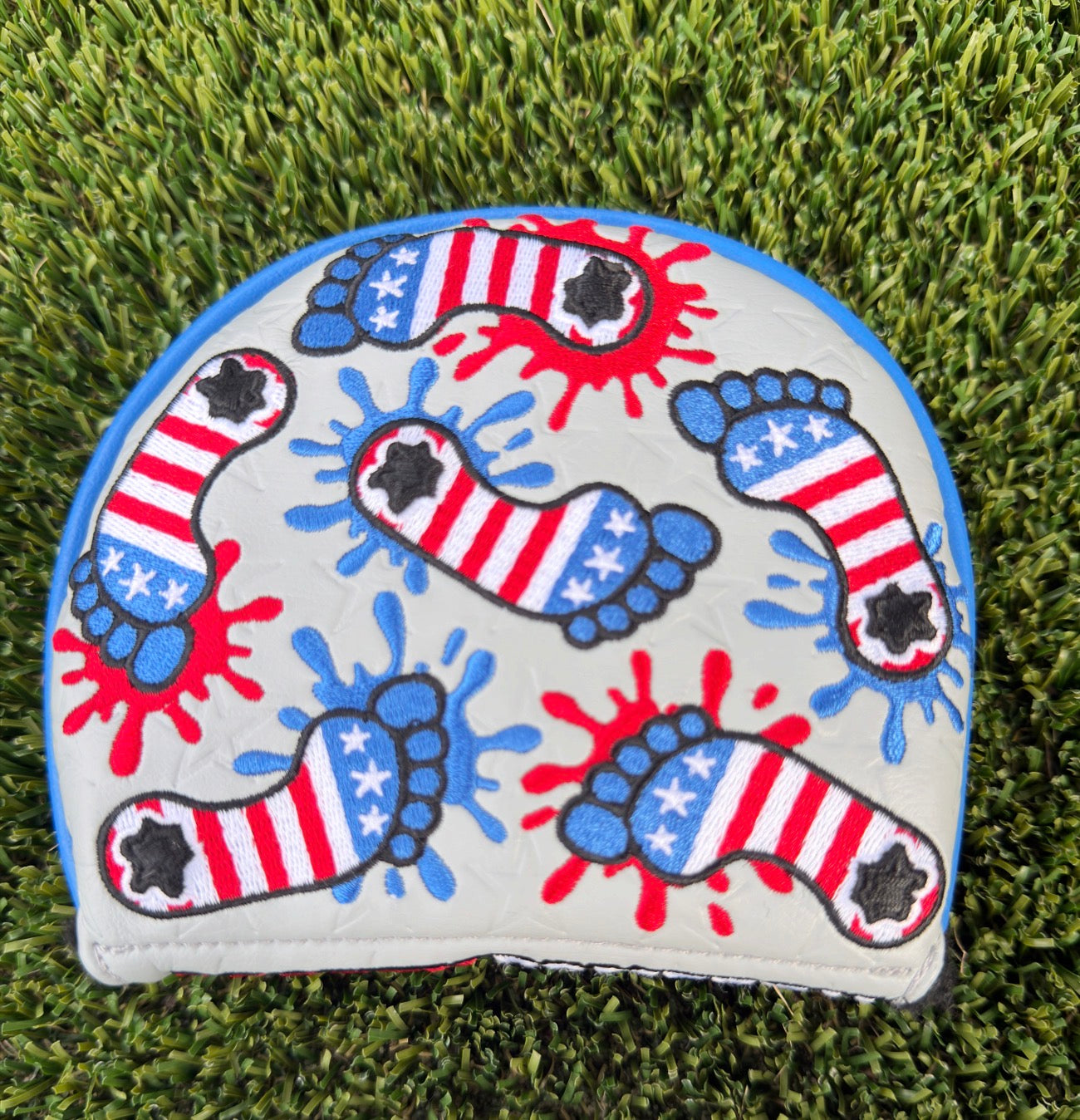 🎁2024 US Open Tar Heel Round Mallet Headcover🎁