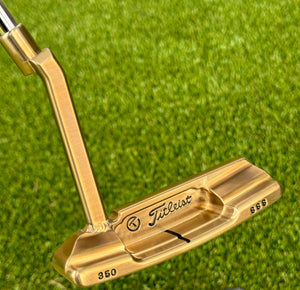 Scotty Cameron Welded Long Neck Timeless SSS Chromatic Bronze 350G Circle T Putter