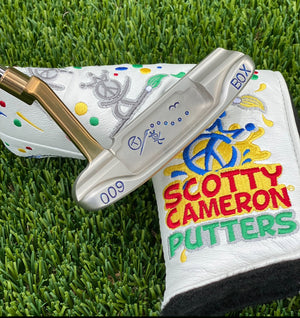 Scotty Cameron Two Tone Peace of Mind Putterman 009 Tool Box King Peace Sufer Circle T Putter