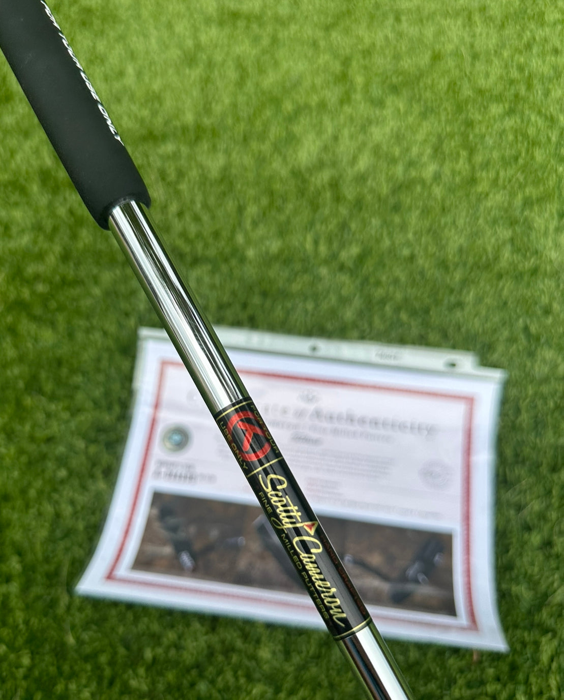 Scotty Cameron 3x Black Newport 2 Tri Sole 350G Circle T Putter