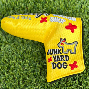 Scotty Cameron 2010 Yellow Custom Shop Junkyard Dog Headcover