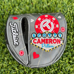Scotty Cameron 2016 Las Vegas Card Shark Round Mallet Circle T FTUO Headcover