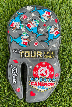 Scotty Cameron 2016 Las Vegas Card Shark Round Mallet Circle T FTUO Headcover