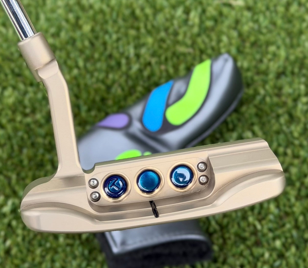 🇺🇸Scotty Cameron Tour Newport Chromatic Bronze with GSS Insert Circle T🇺🇸