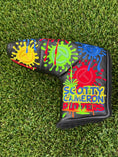 Load image into Gallery viewer, 🏆Black Paint splash Circle T headcover🏆
