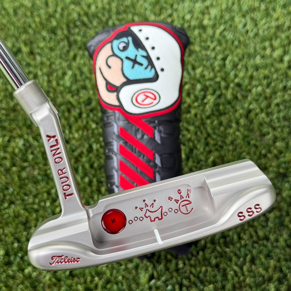 🎊Scotty Cameron 009 SSS 350G SCM Deep Milled Cherry Bomb Circle T Putter🎊