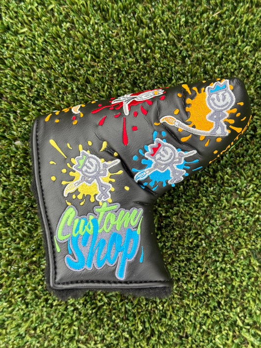 🏆Mid Mallet Limited Release Paint Splash Headcover🏆