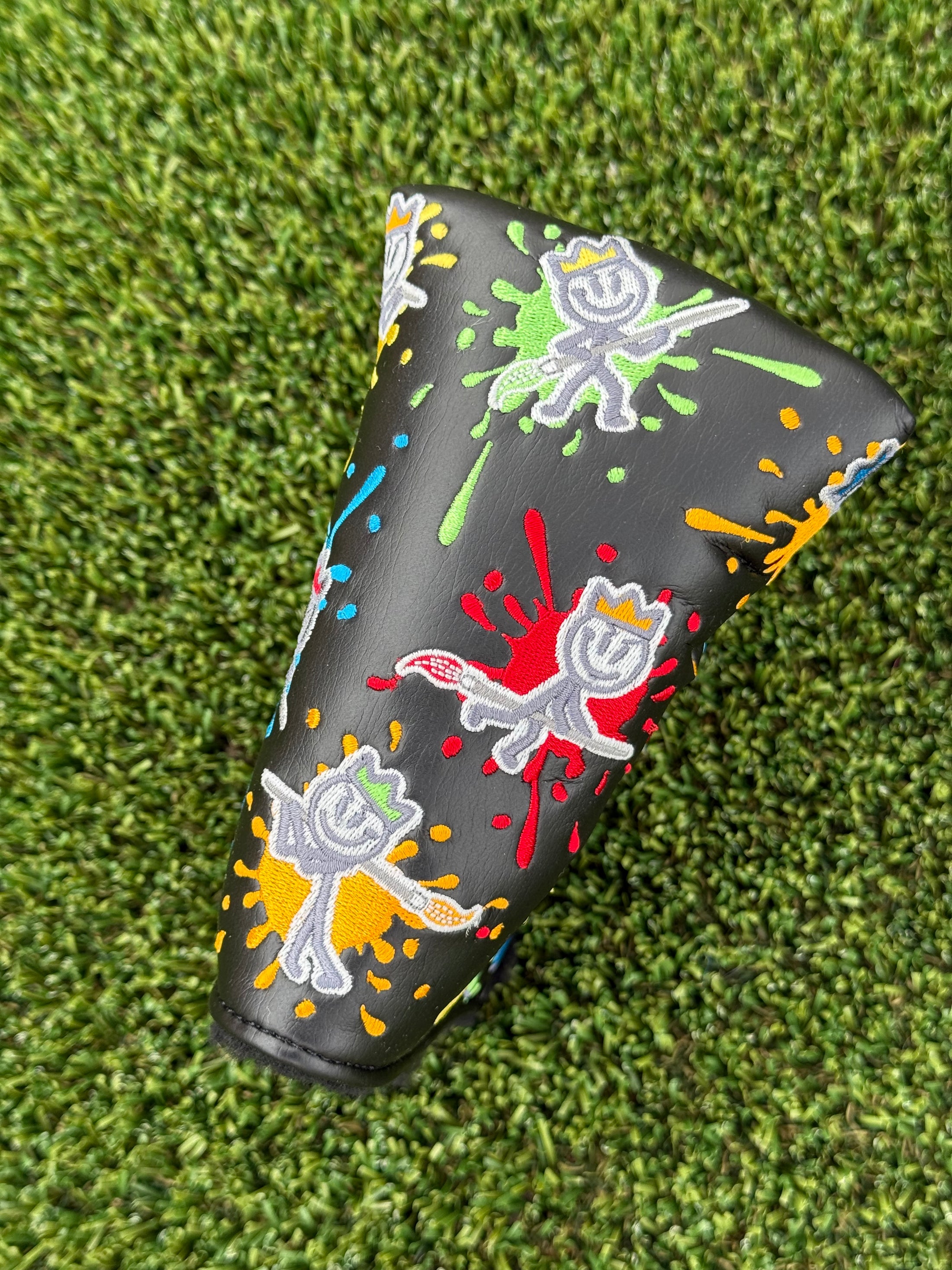 🏆Mid Mallet Limited Release Paint Splash Headcover🏆