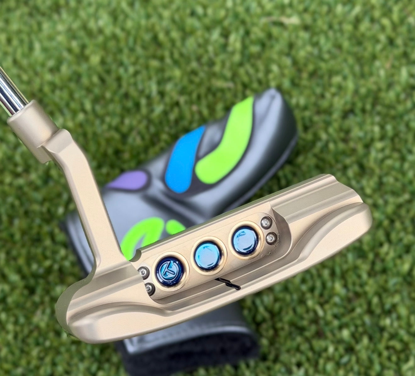 🇺🇸Scotty Cameron Tour Newport Chromatic Bronze with GSS Insert Circle T🇺🇸