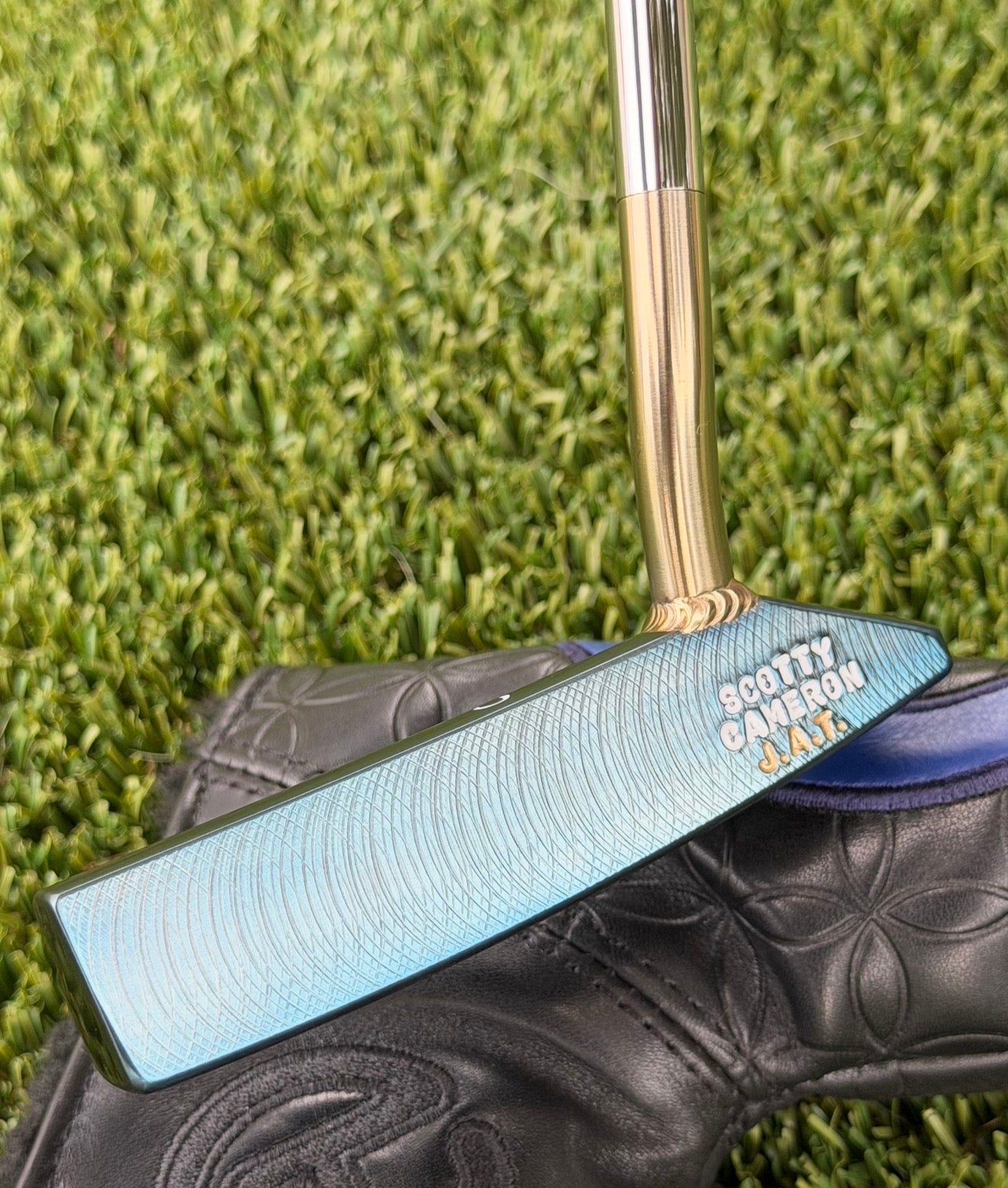 🎁Scotty Cameron 1/1 Craftsman Fancy Back Two Tone JAT 350G Circle T🎁