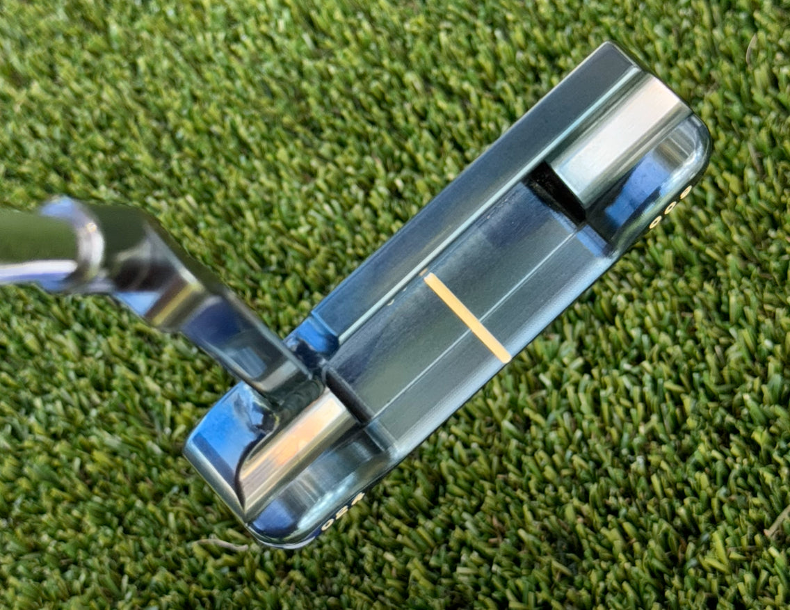 ✨009M Welded Long Neck Chromatic Blue Surfer 360G✨
