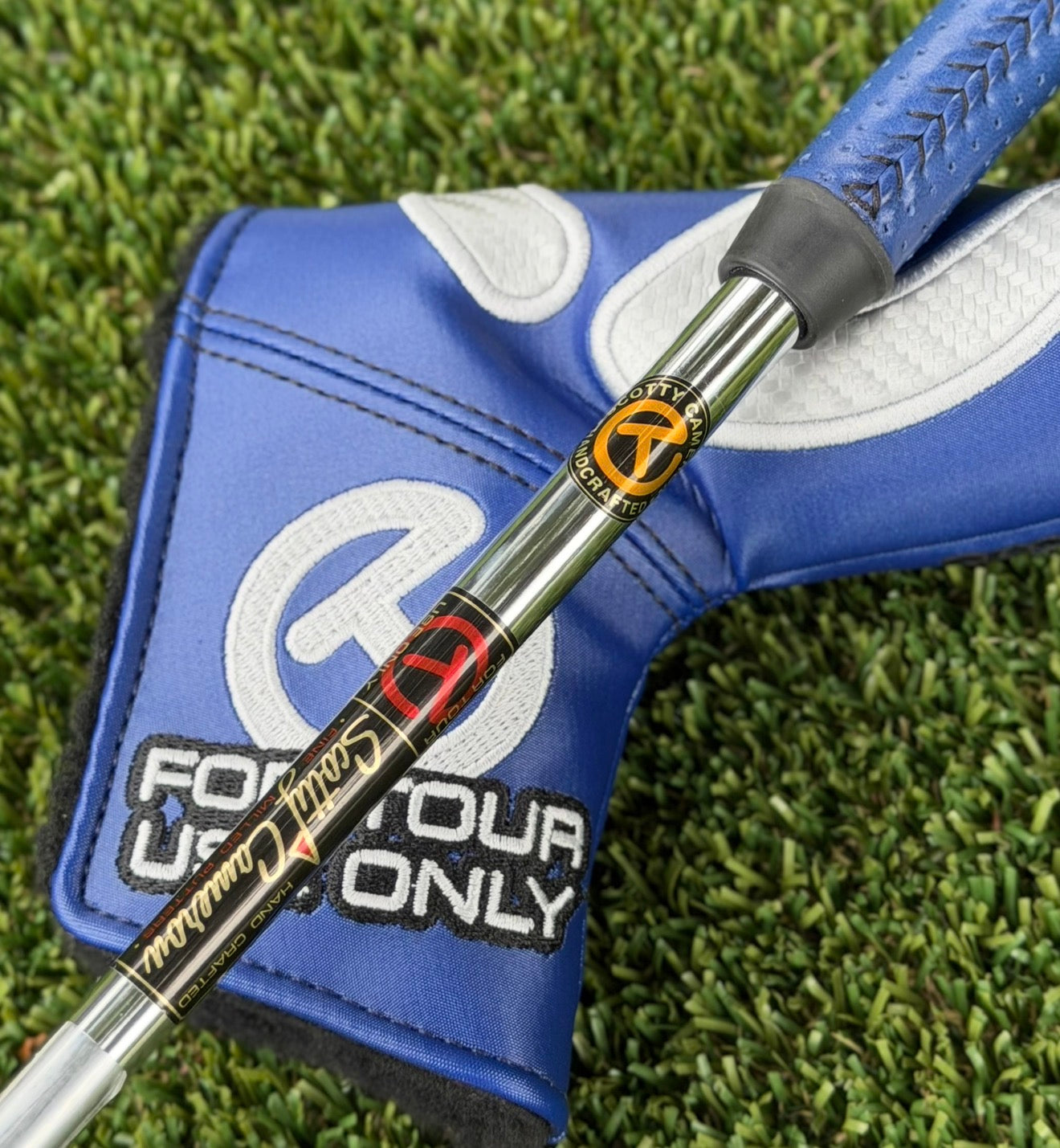 🇺🇸Scotty Cameron TourType Masterful Two Tone Carbon/SSS 360G Circle T🇺🇸