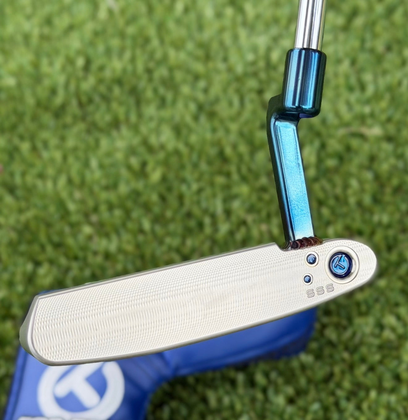 🇺🇸Scotty Cameron TourType Masterful Two Tone Carbon/SSS 360G Circle T🇺🇸