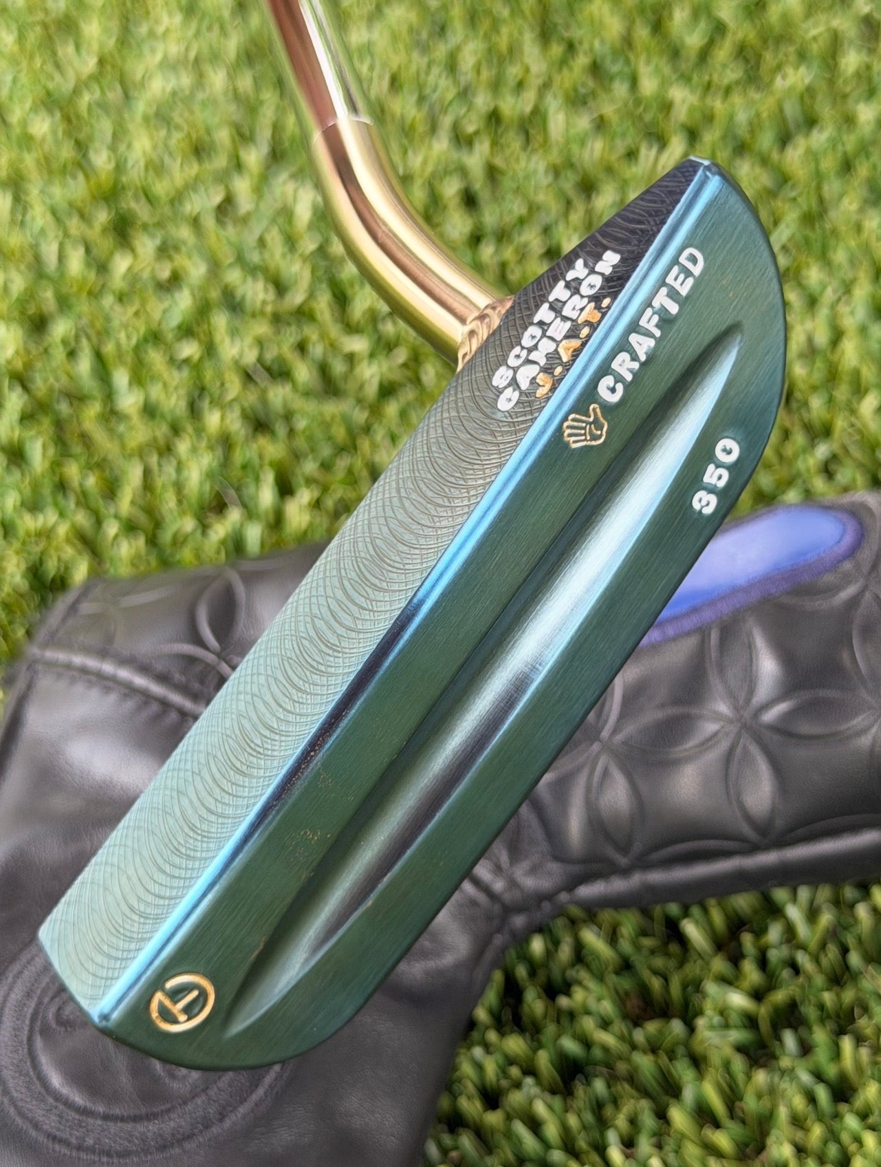 🎁Scotty Cameron 1/1 Craftsman Fancy Back Two Tone JAT 350G Circle T🎁