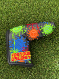 Load image into Gallery viewer, 🏆Black Paint splash Circle T headcover🏆

