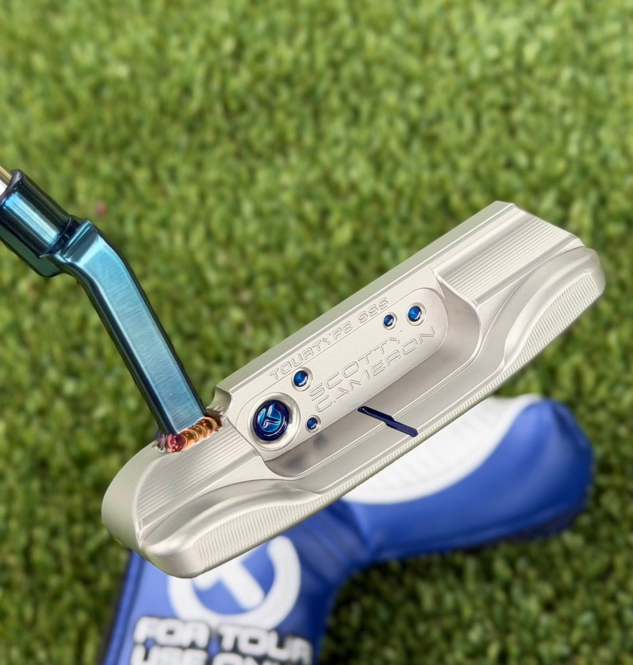 🇺🇸Scotty Cameron TourType Masterful Two Tone Carbon/SSS 360G Circle T🇺🇸