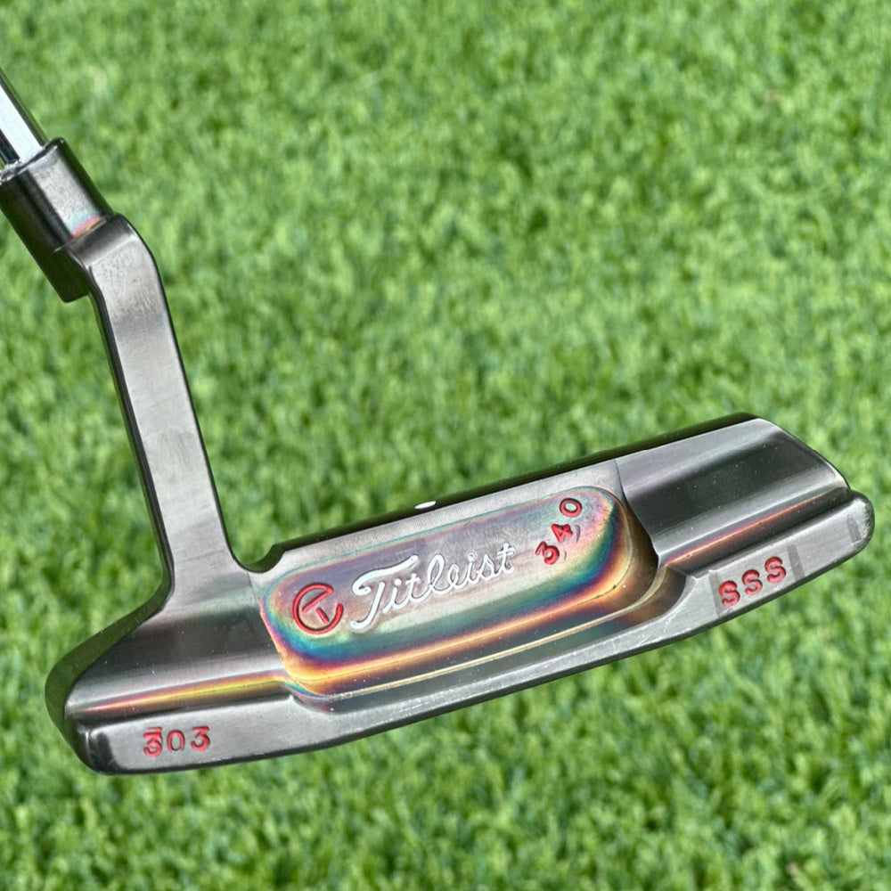 Scotty Cameron Rare Newport 2 Tri Sole Black Pearl SSS 340G Circle T Putter