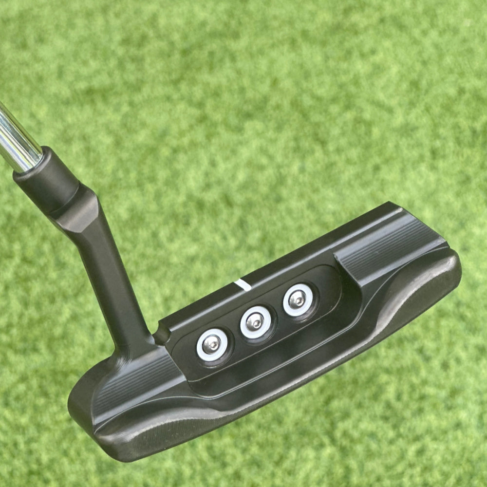 SCOTTY CAMERON MASTERS BACK QC パター Scotty Cameron Tour Black Masterful Button Back SSS 360G Circle T