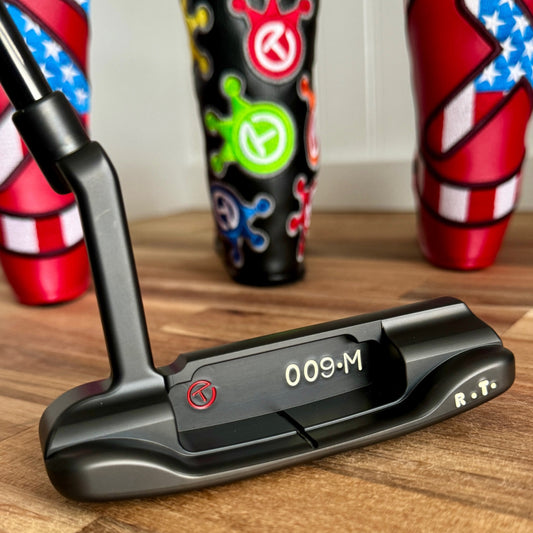 Scotty Cameron Tour Black SSS 009 Masterful "Roll Top" (RT) 350G Circle T Putter