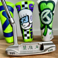 Load image into Gallery viewer, Scotty Cameron 009M SSS 350G Green Demon, Hot Head Harry, Jester Circle T Putter
