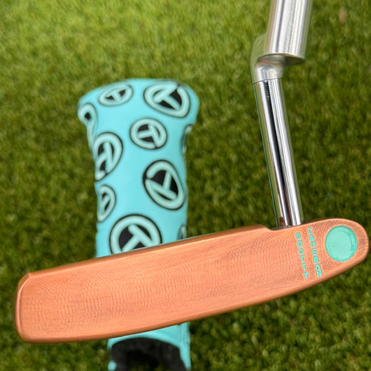 Scotty Cameron Newport Beach BBC Roll Top Tiffany Vertical Stamp GSS 350G Circle T Putter
