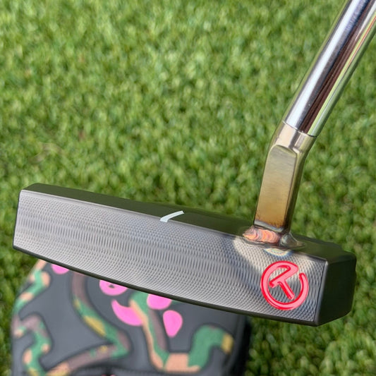 Housse De Putter Scotty Cameron Circle T - Noir Et Rose - Neuve