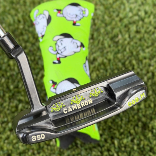 🇺🇸Scotty Cameron 009 Masterful Carbon Black 350G Circle T Putter🇺🇸