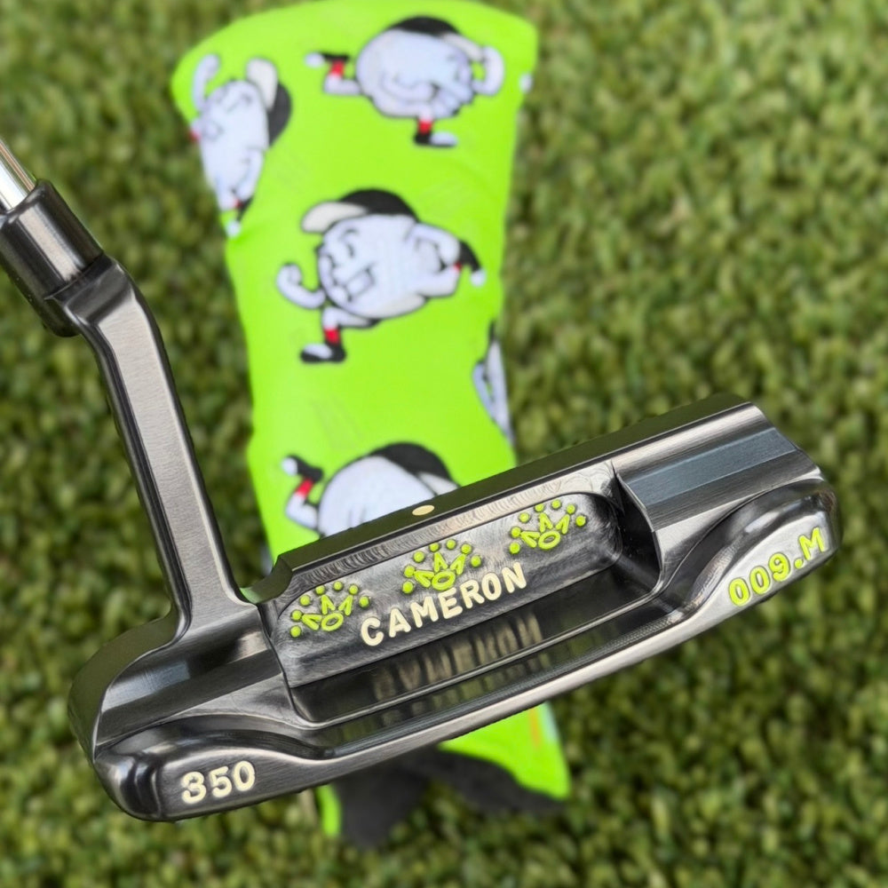 🇺🇸Scotty Cameron 009 Masterful Carbon Black 350G Circle T Putter🇺🇸