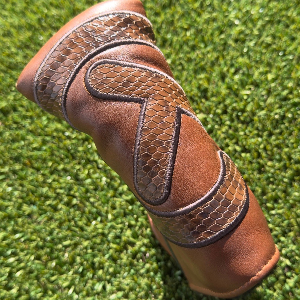 🎁Scotty Cameron Special Vault Leather Acorn Python Circle T Headcover🎁
