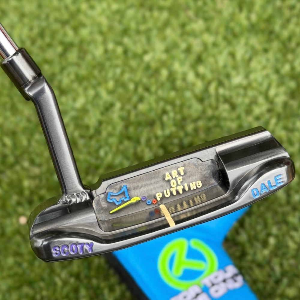 🎊Scotty Cameron Welded Neck Scoty Dale AOP 350G Circle T Putter🎊