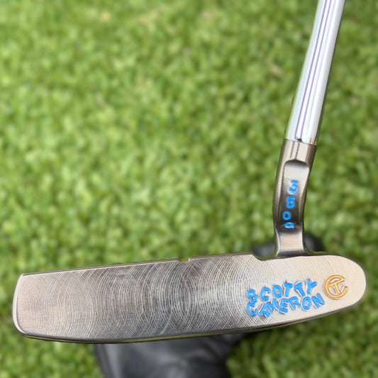 🎊Scotty Cameron Tour 009 Prototype 1.5 Charcoal Mist Beached 350G Circle T🎊
