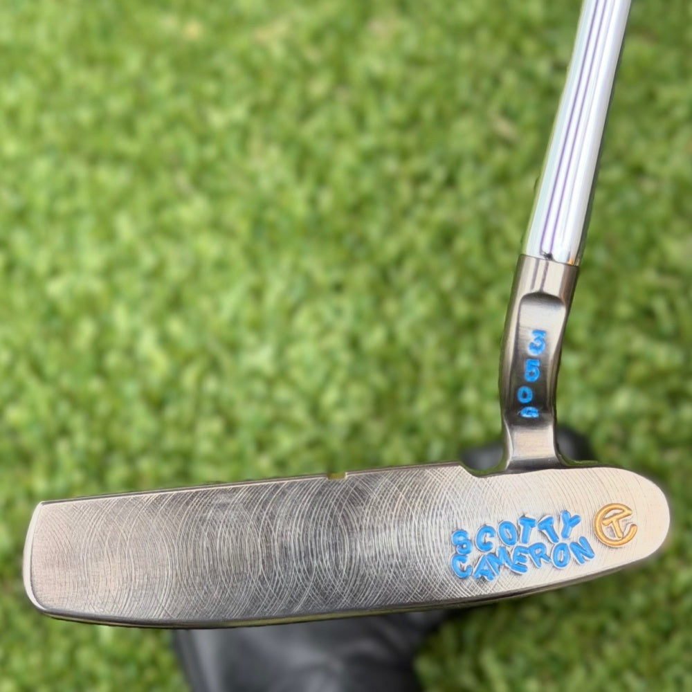 🎊Scotty Cameron Tour 009 Prototype 1.5 Charcoal Mist Beached 350G Circle T🎊
