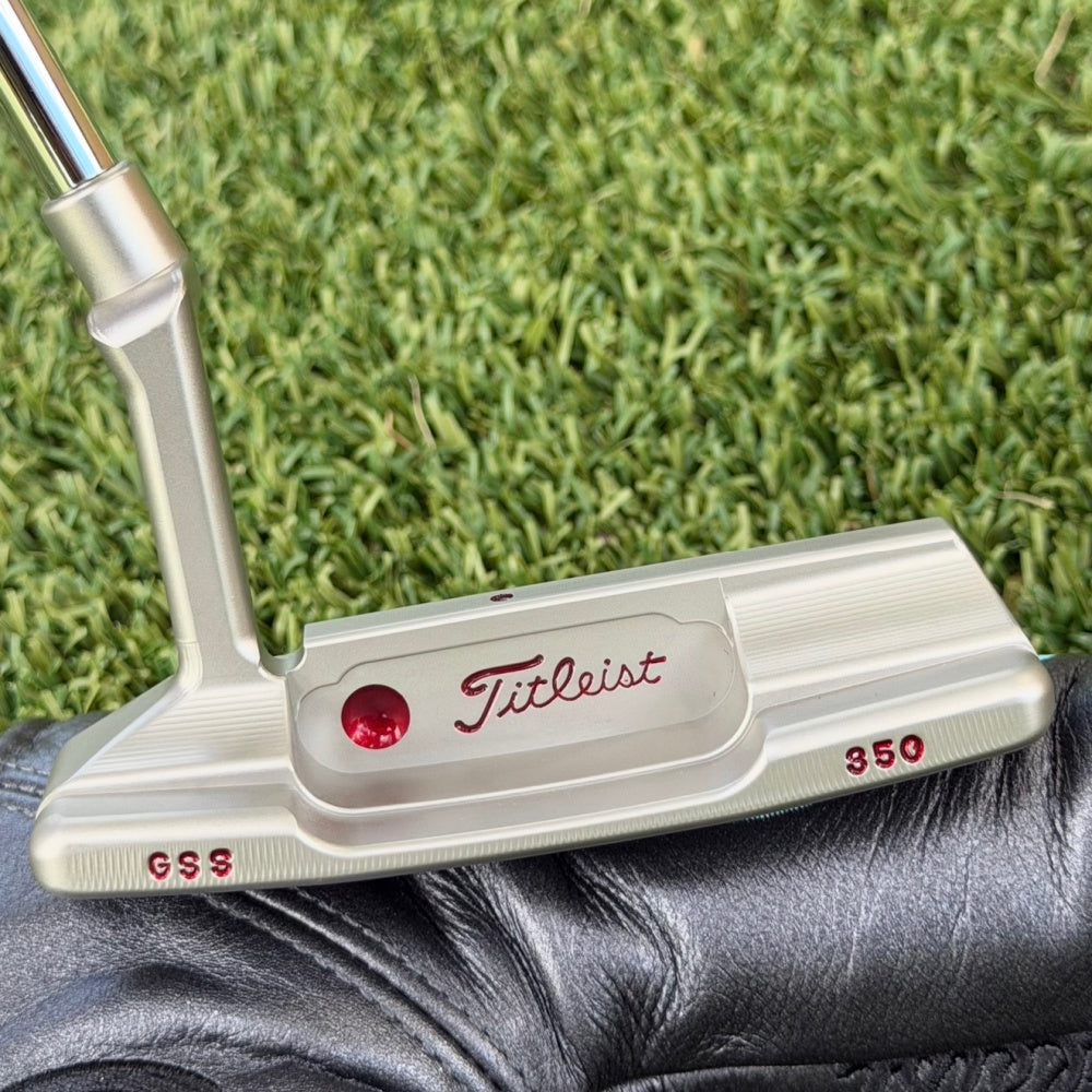 🍂Scotty Cameron Old School Cherry Bomb Timeless GSS with Vault Gallery Tiffany Headcover🍂