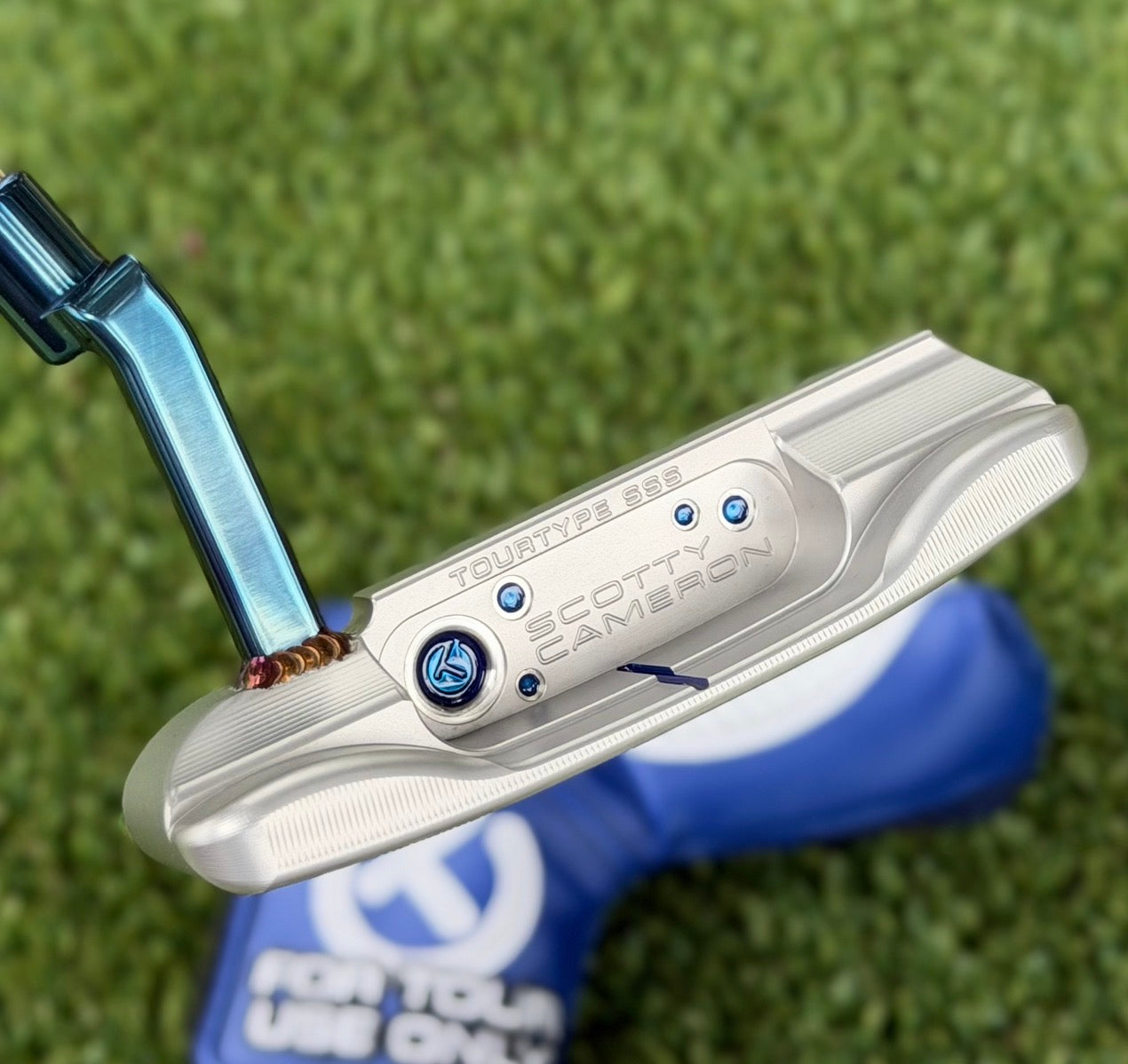 🇺🇸Scotty Cameron TourType Masterful Two Tone Carbon/SSS 360G Circle T🇺🇸