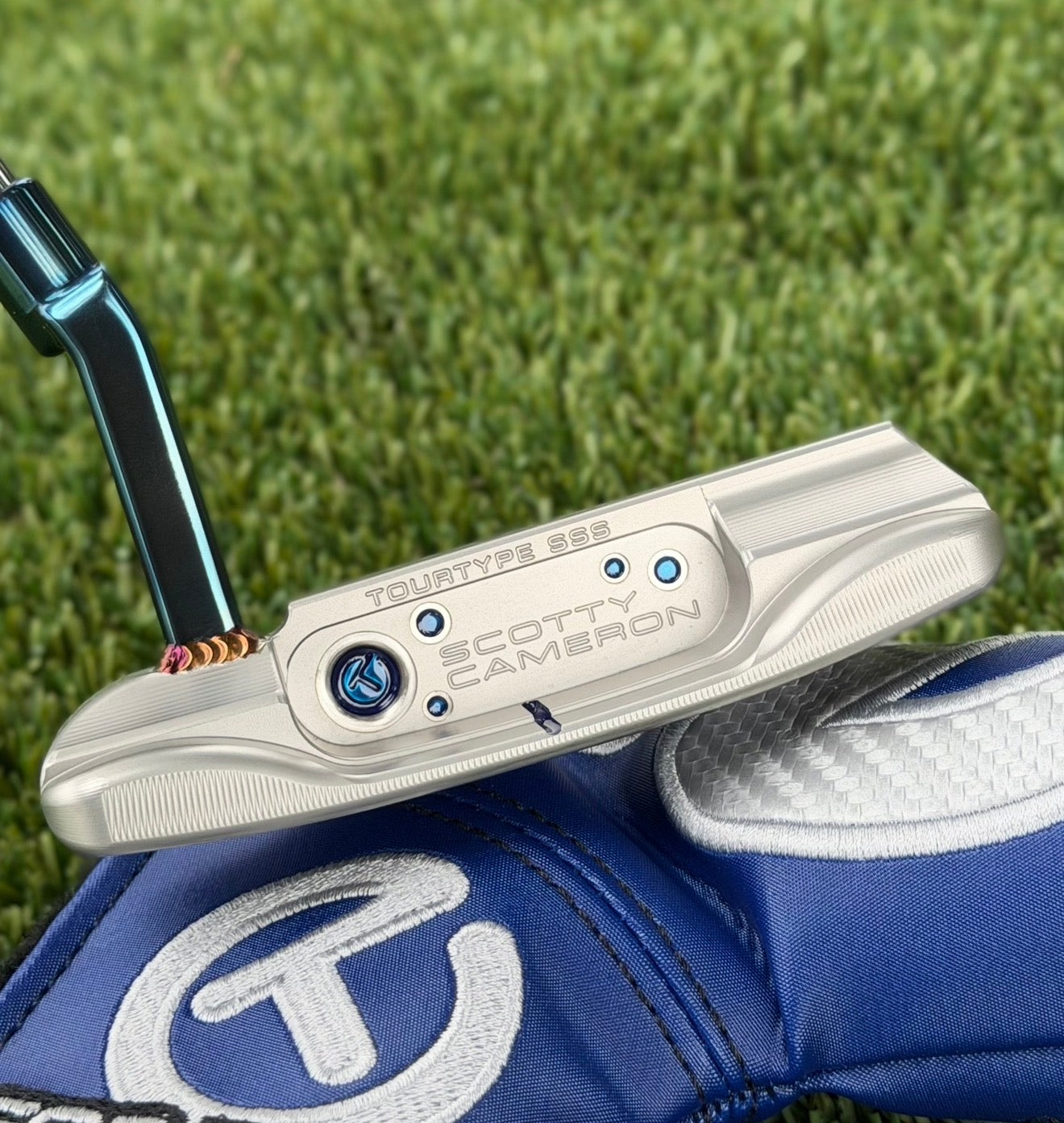 🇺🇸Scotty Cameron TourType Masterful Two Tone Carbon/SSS 360G Circle T🇺🇸