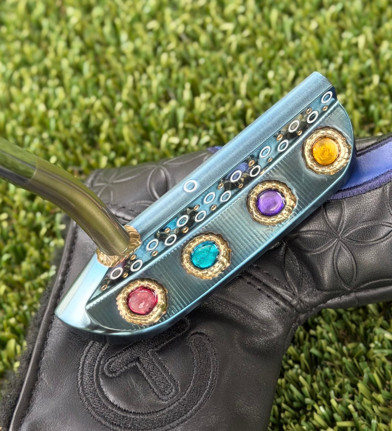 🎁Scotty Cameron 1/1 Craftsman Fancy Back Two Tone JAT 350G Circle T🎁