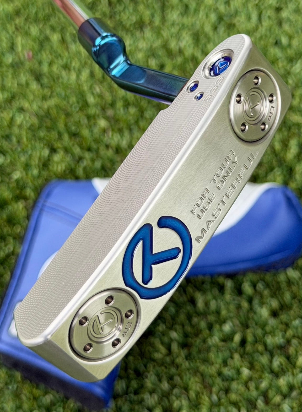 🇺🇸Scotty Cameron TourType Masterful Two Tone Carbon/SSS 360G Circle T🇺🇸