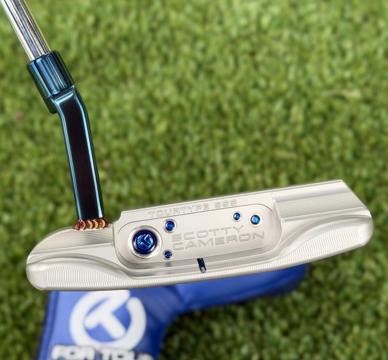 🇺🇸Scotty Cameron TourType Masterful Two Tone Carbon/SSS 360G Circle T🇺🇸