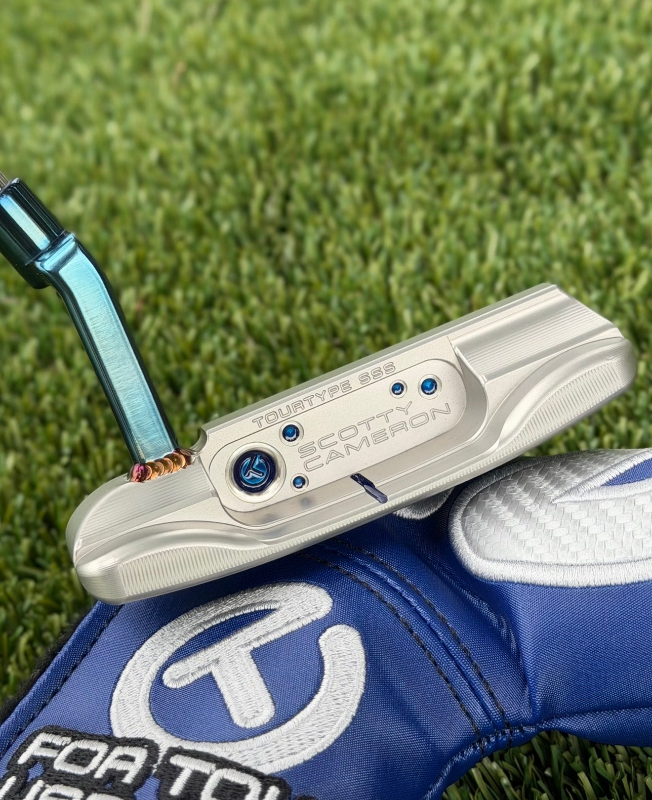 🇺🇸Scotty Cameron TourType Masterful Two Tone Carbon/SSS 360G Circle T🇺🇸