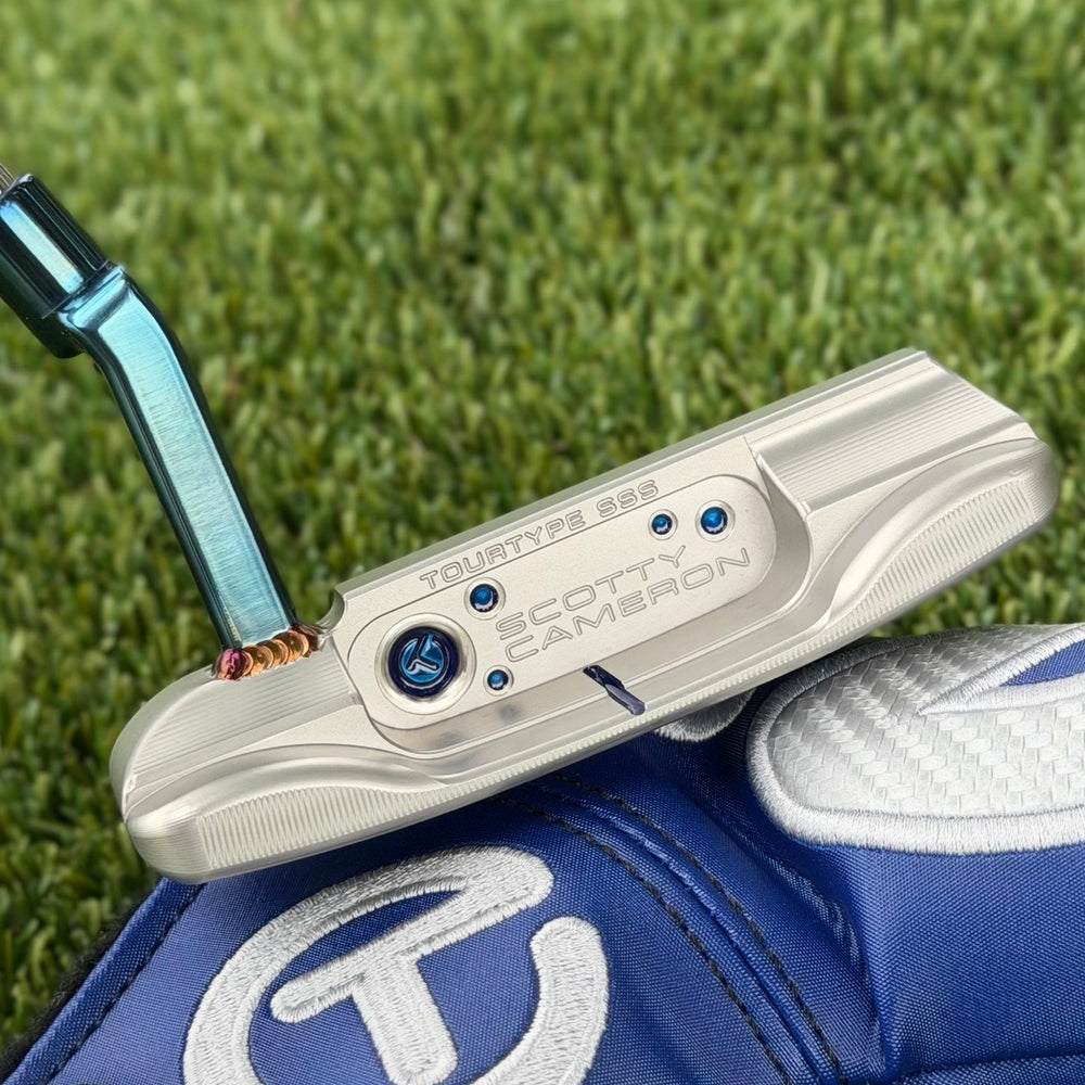 🇺🇸Scotty Cameron TourType Masterful Two Tone Carbon/SSS 360G Circle T🇺🇸