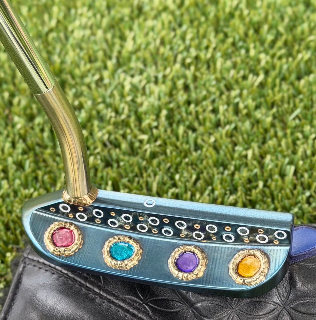 🎁Scotty Cameron 1/1 Craftsman Fancy Back Two Tone JAT 350G Circle T🎁
