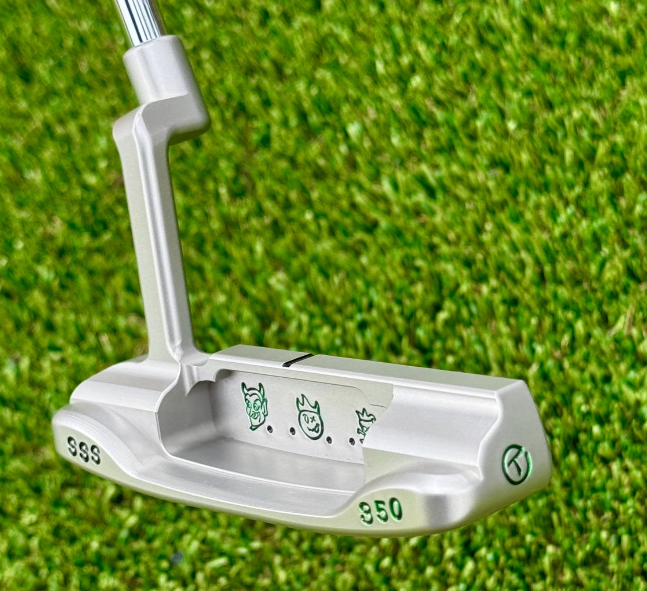 ★超レア物★Scotty Cameron★W/ Windows Ball Alignment Tool / MARKER★Neon Green★スコッティ・キャメロン★コレクション放出 Scotty Cameron Graffiti 009 Masterful Welded Neck GSS 350G Circle T Putter