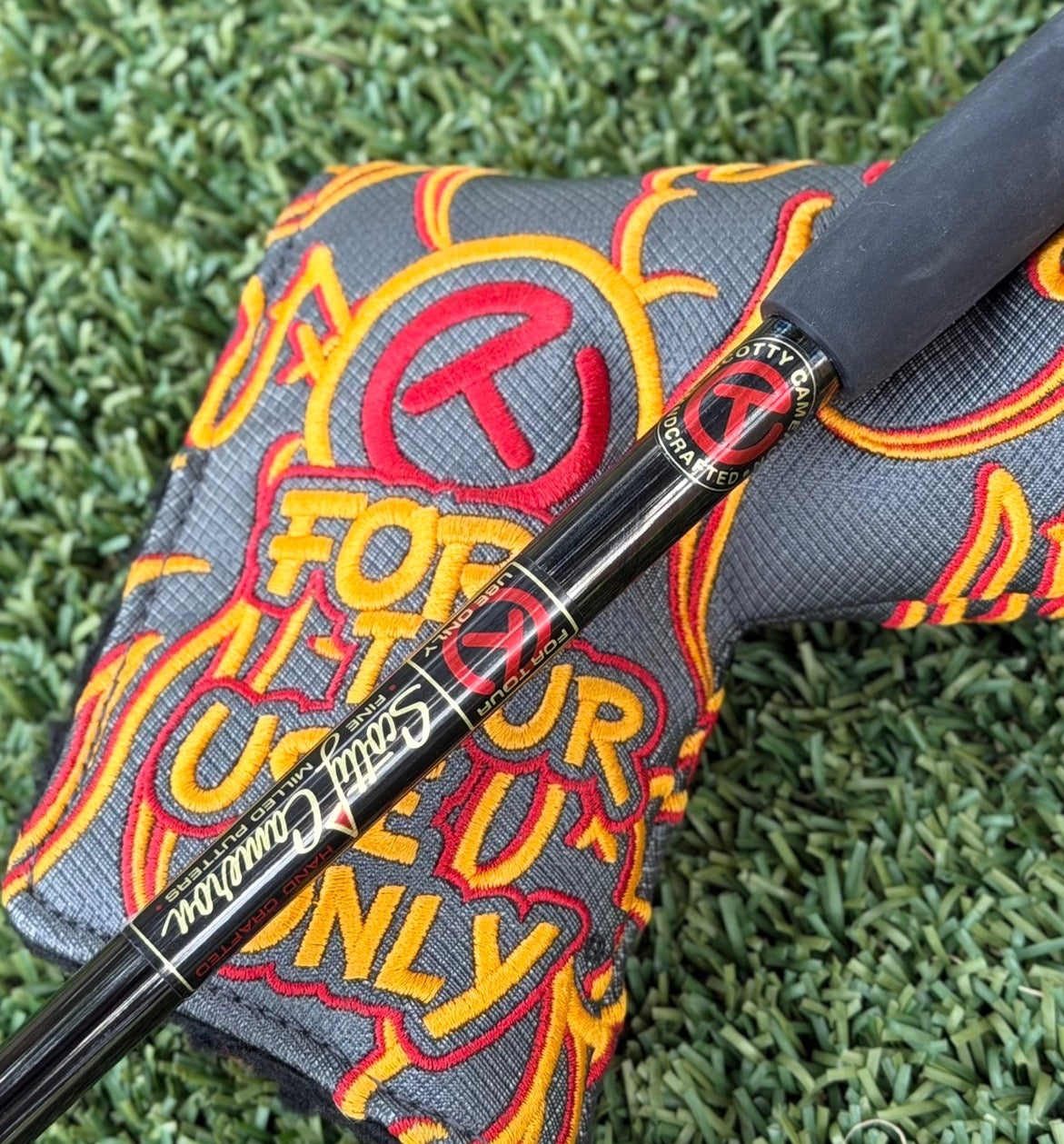 🎃Scotty Cameron Tour Black Chromatic Bronze GSS Insert Super Rat 2 Circle T Putter🎃