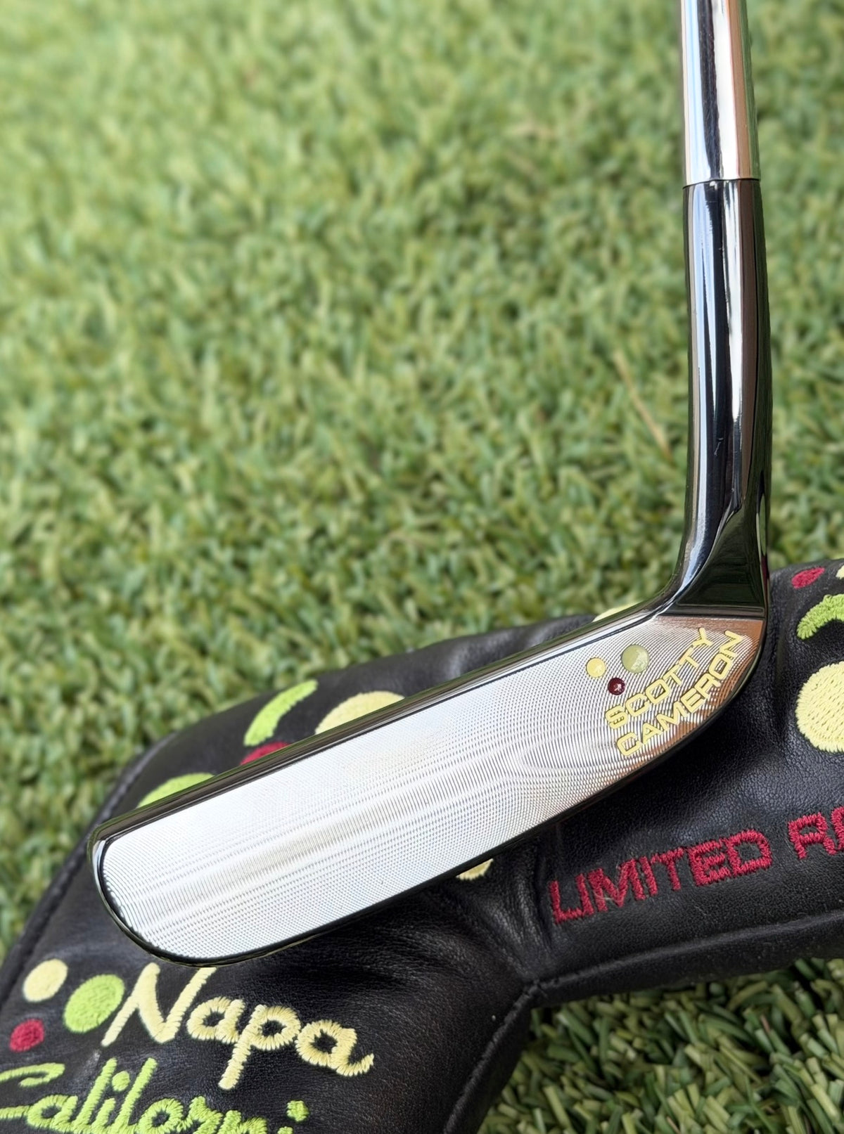 🎃Scotty Cameron Grip In Platic Napa Valley 2009 Limited Release Putter🎃