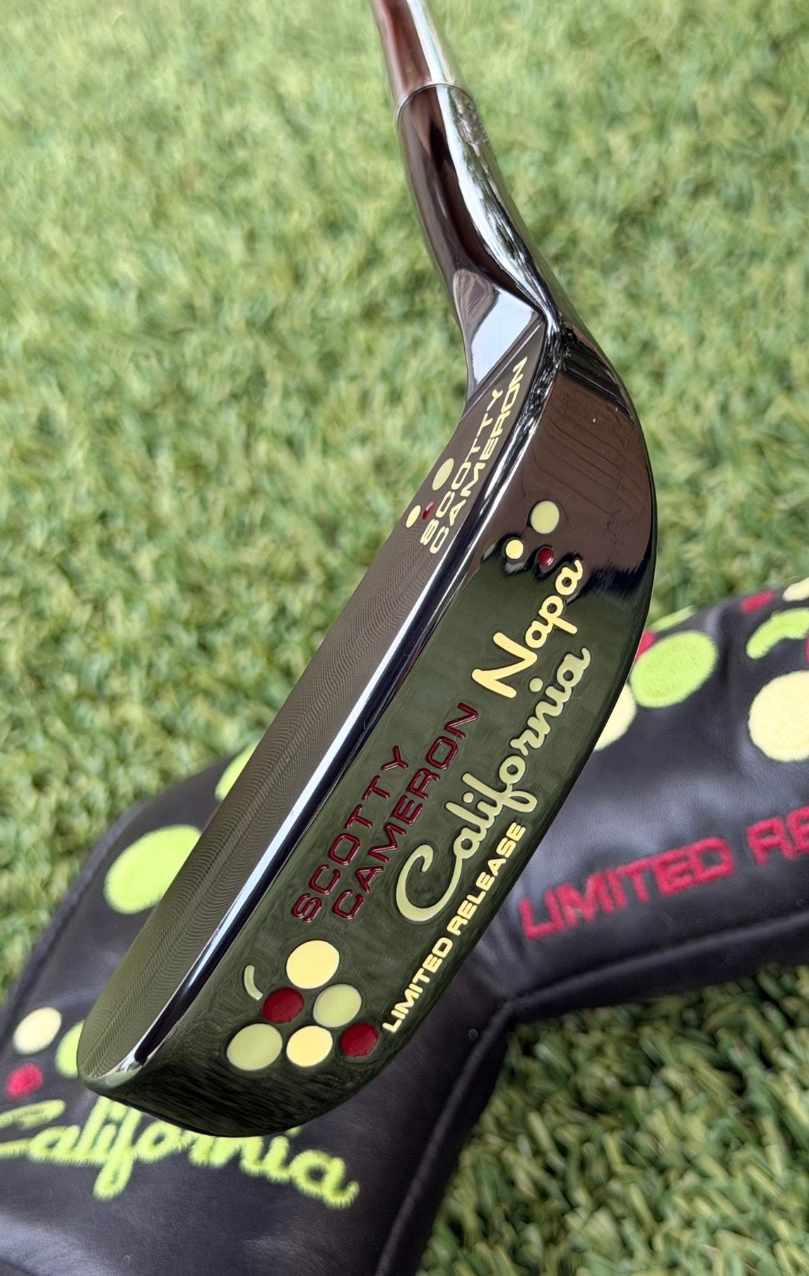 🎃Scotty Cameron Grip In Platic Napa Valley 2009 Limited Release Putter🎃