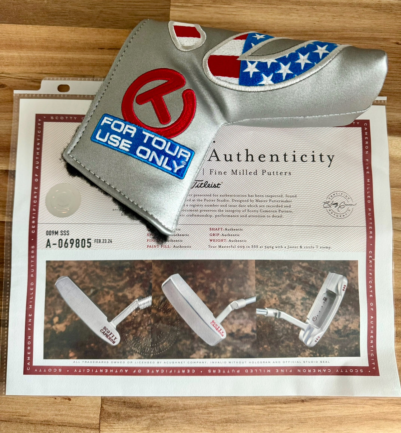 Scotty Cameron 009M SSS Jester 340G Circle T Putter – TourScottys.com