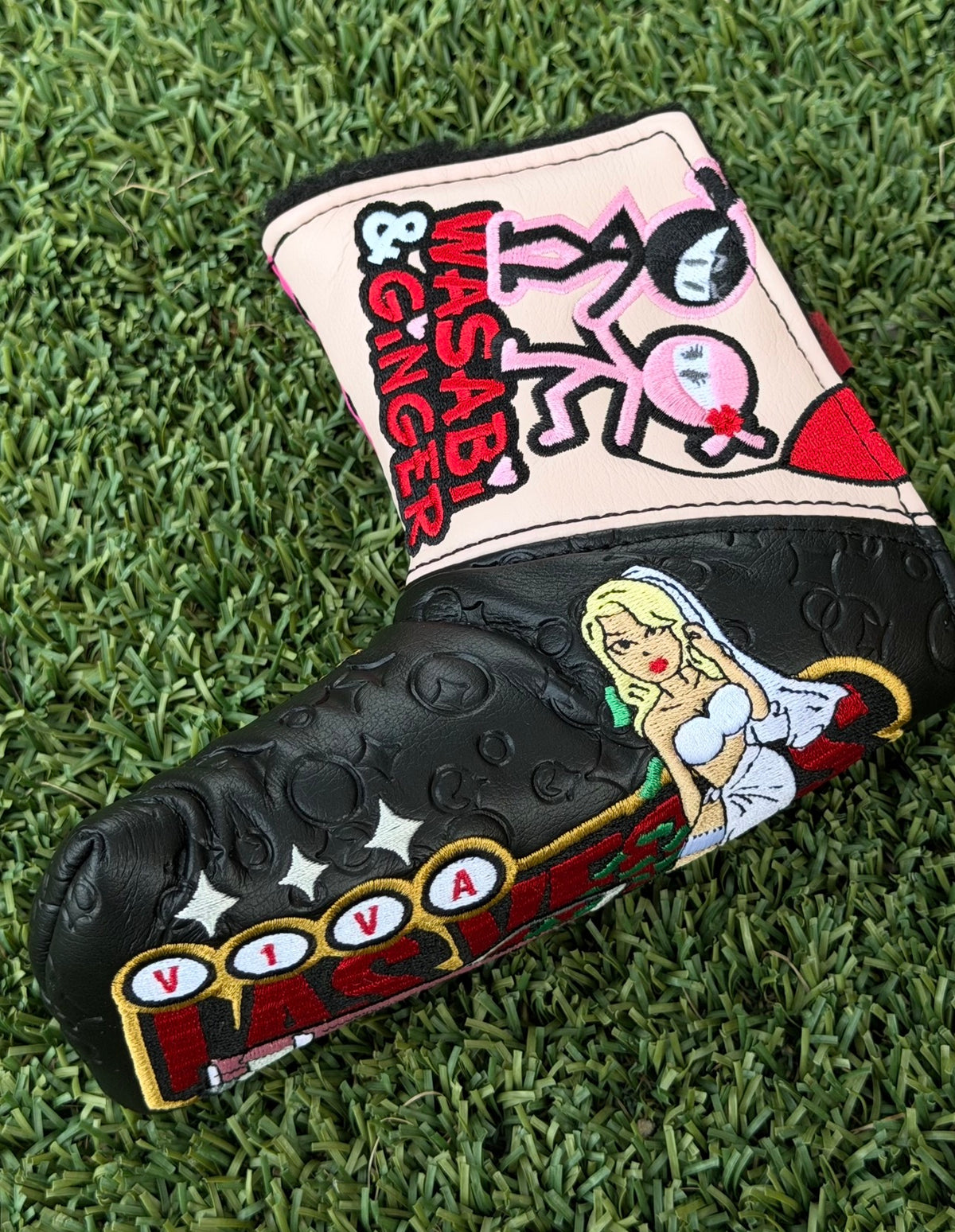 🎃Scotty Cameron Rare Patchwork Gallery Blade Headcover🎃