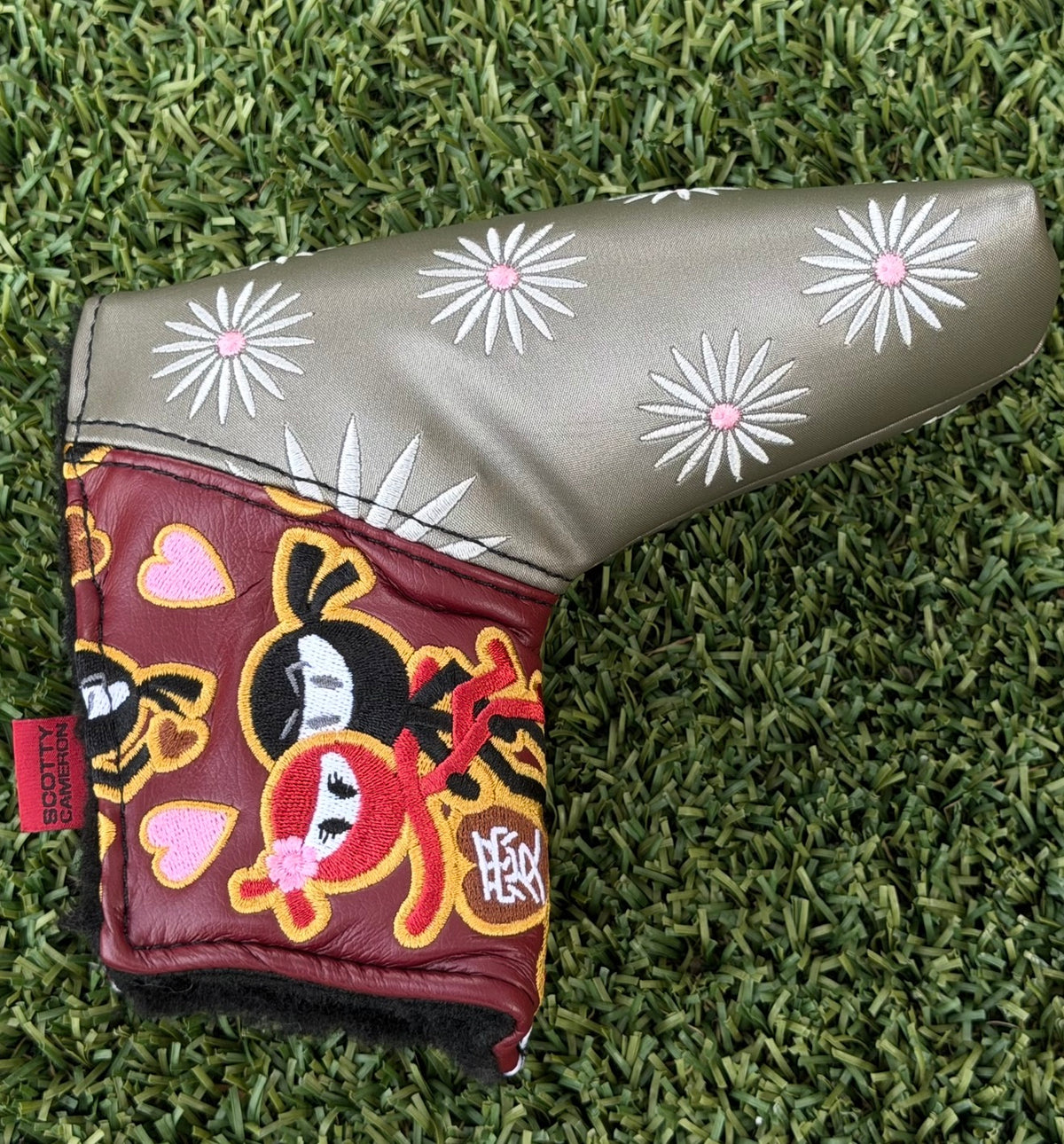 🎃Scotty Cameron Gallery Only Patchwork Blade Headcover🎃