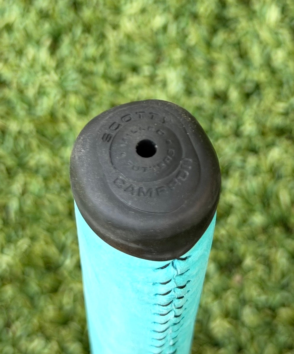 🎃Scotty Cameron Leather Pittards Tiffany Blue GSS Grip Pull🎃