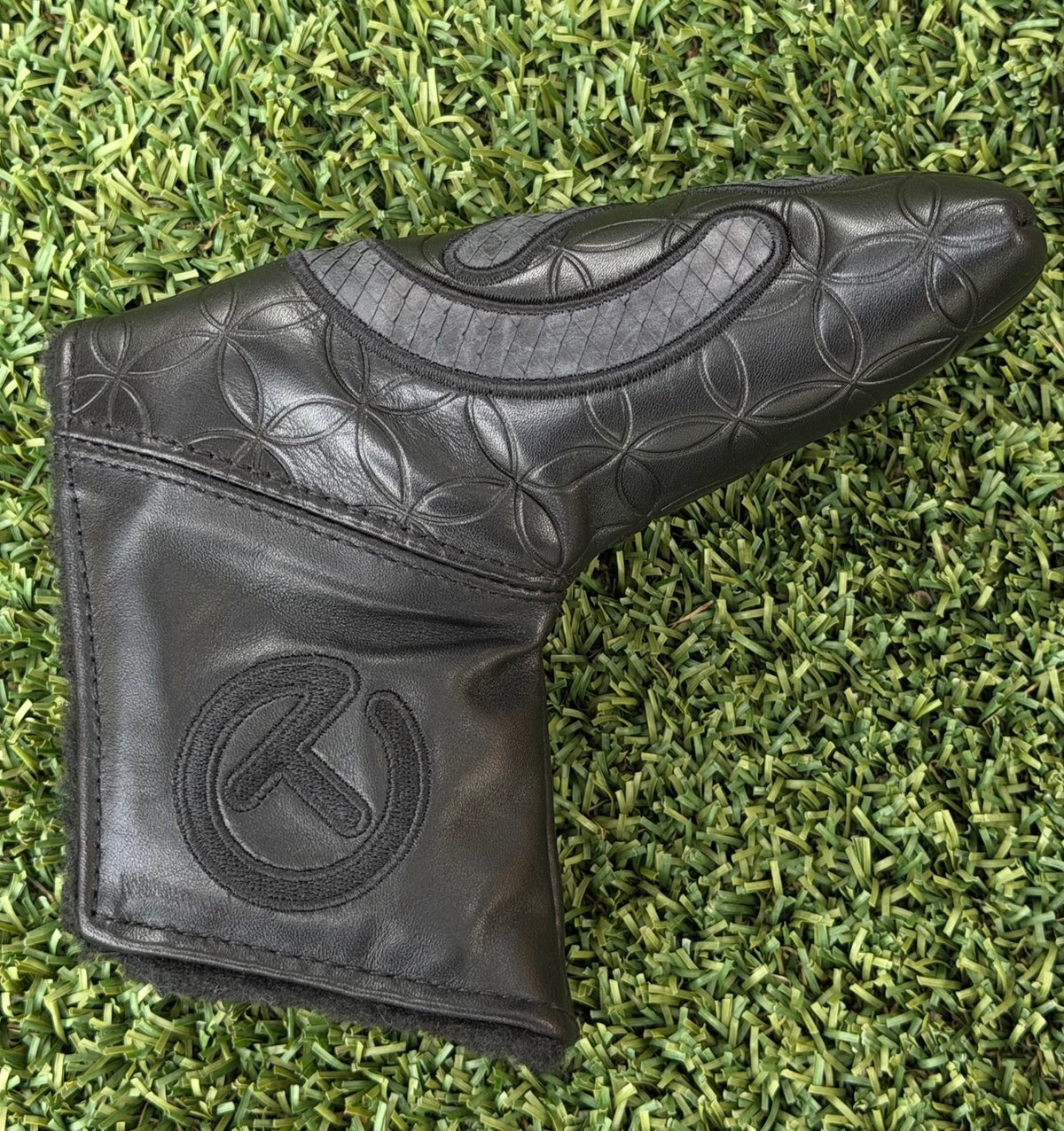 🎃Scotty Cameron Gallery Vault Exclusive Geo Lux Blacked Out Circle T Headcover🎃